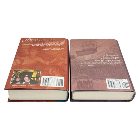 Peter Pan Dave Barry Ridley Lot 2 Rundoon Shadow Thieves Book HC DJ First Ed - Picture 9 of 10